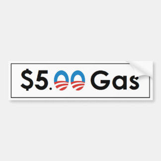 $5 Obama-gas Bumpersticker