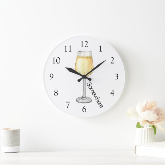 5 O'Clock Ergens Champagne Grote Klok (Huis)