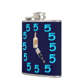5 O'Clock Forever Vinyl Wrapped Flask Heupfles (Links)