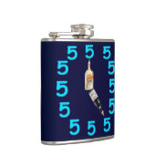 5 O'Clock Forever Vinyl Wrapped Flask Heupfles (Rechts)