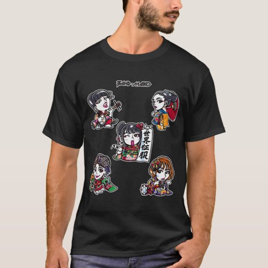 5 Pack Maiko T-shirt (Voorkant)