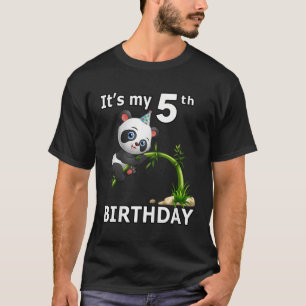 5 Panda 5e Py Dierenpanda T-shirt