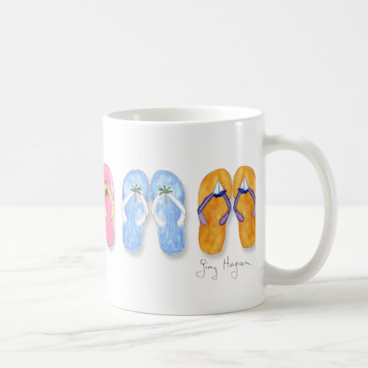 5 Paren Teenslippers Mokken & Drinkware (Rechts)