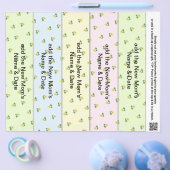 5 per blad Bladwijzer Favors voor Baby showers Par Flyer (Enkel)