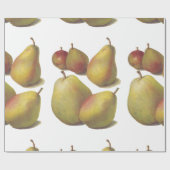 5  peren geïllustreerd cadeaupapier (Vlak)