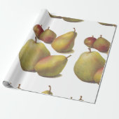 5  peren geïllustreerd cadeaupapier (Uitgerold)