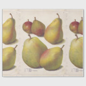5  peren geïllustreerd cadeaupapier (Vlak)