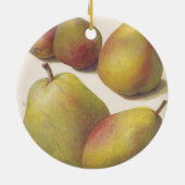 5  peren geïllustreerd keramisch ornament (Achterkant)