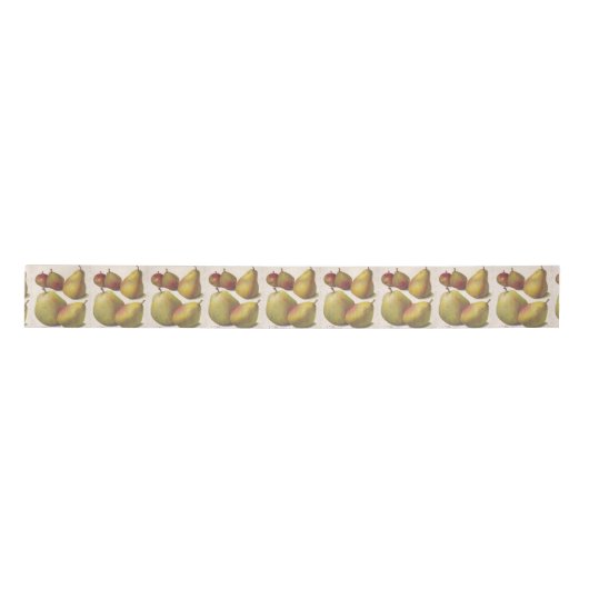 5  peren geïllustreerd satijnen lint (Voorkant)