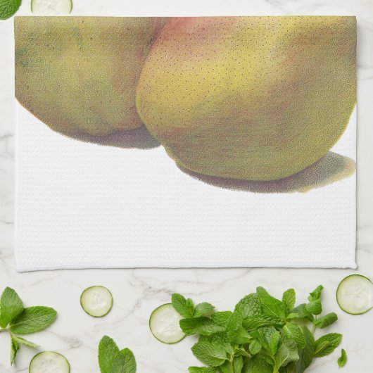 5  peren geïllustreerd theedoek (Gevouwen)