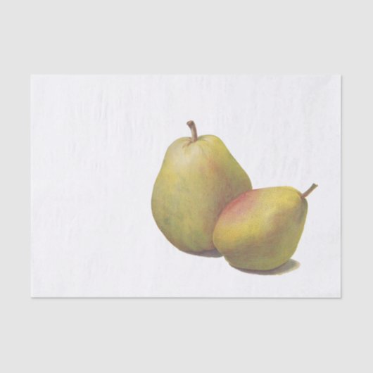 5 peren geïllustreerd tissuepapier (Voorkant)