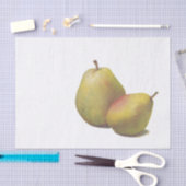 5 peren geïllustreerd tissuepapier (Craft)