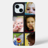 5 persoonlijke foto's personaliseren Case-Mate iPhone case (Achterkant)
