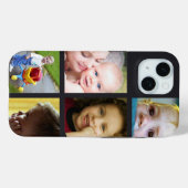 5 persoonlijke foto's personaliseren Case-Mate iPhone case (Achterkant (horizontaal))