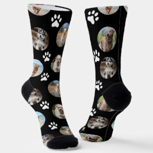 5 Pet Photo Collage Sjabloon Maak je eigen hond Sokken