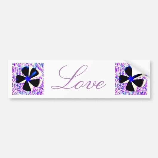 5 petroleumbloem Thunder_Cove Bumpersticker (Voorkant)