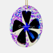 5 petroleumbloem Thunder_Cove Keramisch Ornament (Rechts)