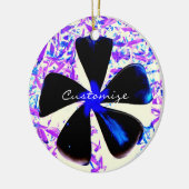 5 petroleumbloem Thunder_Cove Keramisch Ornament (Links)