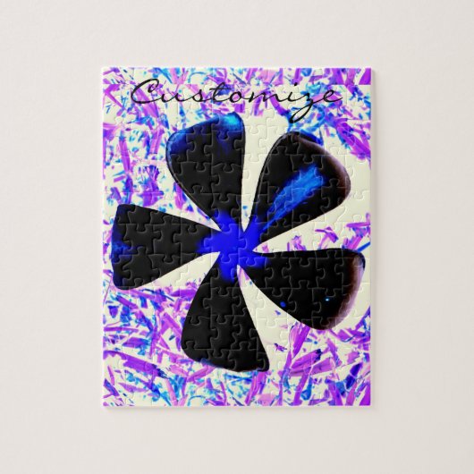 5 petroleumbloem Thunder_Cove Legpuzzel (Verticaal)