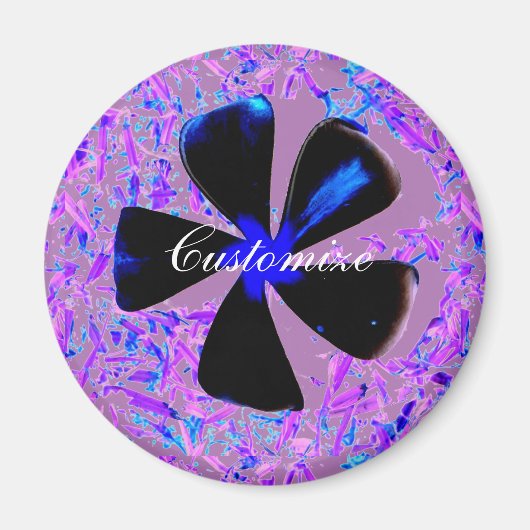 5 petroleumbloem Thunder_Cove Magneet (Voorkant)