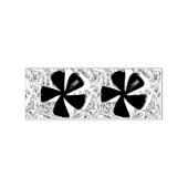 5 petroleumbloem Thunder_Cove Rubberstempel (Gestempeld)