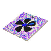 5 petroleumbloem Thunder_Cove Tegeltje (Zijkant)