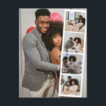 5 Photo Booth Modern Gepersonaliseerd Briefkaart<br><div class="desc">Vijf Photo Booth Modern Gepersonaliseerd briefkaart voor u om aan te passen met uw eigen foto's van Ricaso VERANDER DE VOORBEELDFOTO'S NAAR UW EIGEN</div>