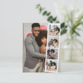5 Photo Booth Modern Gepersonaliseerd Briefkaart (Staand voorkant)
