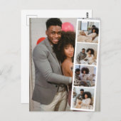 5 Photo Booth Modern Gepersonaliseerd Briefkaart (Voorkant / Achterkant)