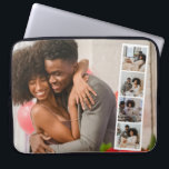 5 Photo Booth Modern Gepersonaliseerd Laptop Sleeve<br><div class="desc">Five Photo Booth Modern gepersonaliseerd laptop hoesje voor u om aan te passen met uw eigen foto's van Ricaso - verschillende maten om uit te kiezen VERANDER DE VOORBEELDFOTO'S NAAR UW EIGEN</div>