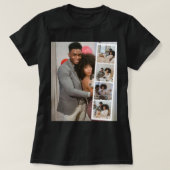 5 Photo Booth Modern Gepersonaliseerd T-shirt (Design voorkant)
