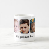 5 photo collage add text white koffiemok (Center)