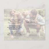 5 Photo New Home Picture Change of Address Moving Aankondigingskaart (Achterkant)