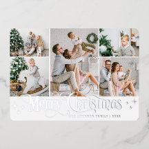 5 PHOTO Sparkle Merry KerstSilver