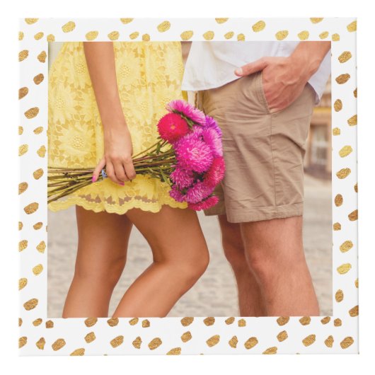 5 Photo White Gold Verloving Kubus (Rechts)