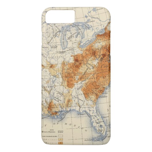 5 Populatie 1820 Case-Mate iPhone Case (Achterkant)