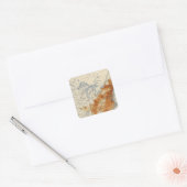5 Populatie 1820 Vierkante Sticker (Envelop)
