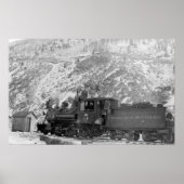 #5 Railroad Engine Colorado & Southern Poster (Voorkant)