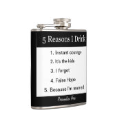 5 redenen waarom ik drink heupfles (Rechts)