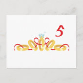 5 ringen briefkaart (Voorkant)