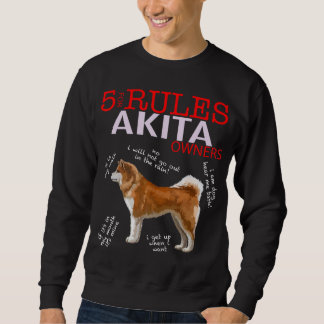 5 Rules for Akita Owners Animal Design Trui