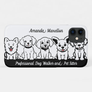 5 Schattigee Honden Professionele Dog-Related Busi Case-Mate iPhone Case
