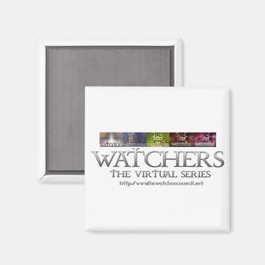 5 seizoensinvloeden vierkante magneet (Voorkant / Achterkant)