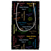 5 september, 5 september, cadeautas (Voorkant)