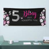 $5 Sieraden banner- Bling Spandoek (Beurs)