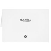 5 Silhouette Spiers Hanging Halloween Card (Achterkant Horizontaal)