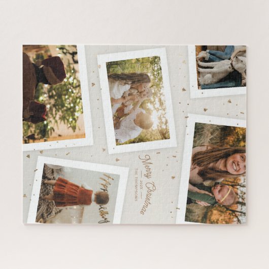 5 Snapshot Tree Confetti-puzzel Legpuzzel (Horizontaal)