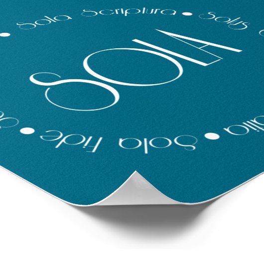 5 Solas Poster (Hoek)