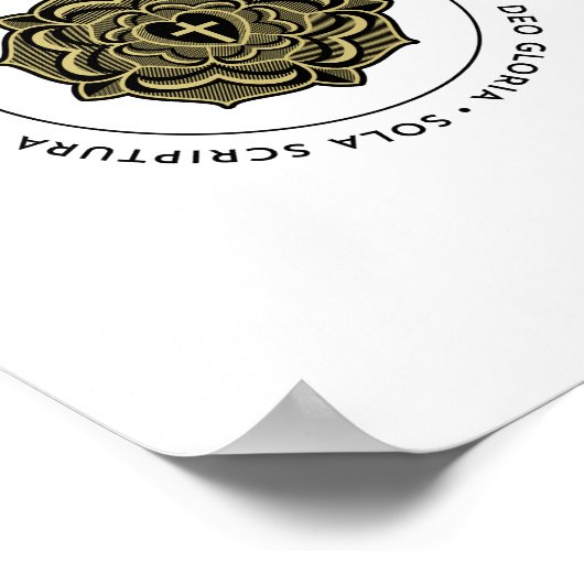 5 Solas-Poster Poster (Hoek)