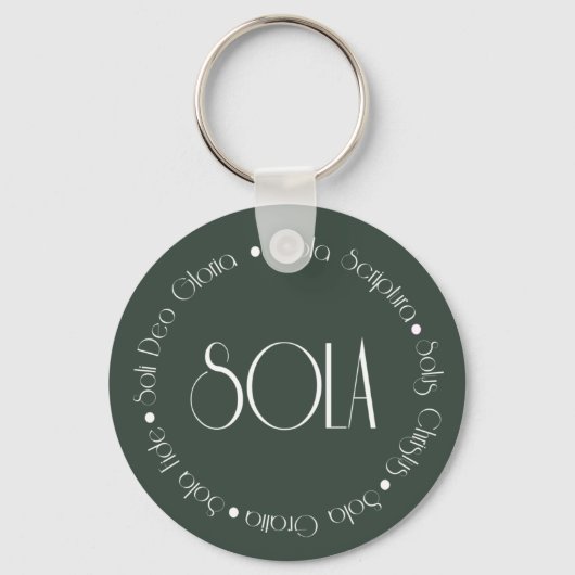 5 Solas Sleutelhanger (Voorkant)